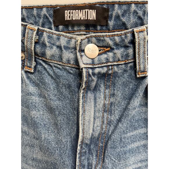 Reformation Seamed Jean in Celtic Size 26 NWT - Picture 2 of 9